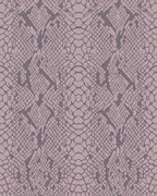 Mauve Snake Scale All-Over Texture Rug - Cutout View