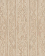 Natural Tan Macrame Wall Hanging Rug - Cutout View