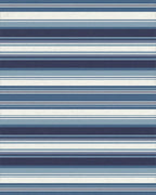 Nautical Navy Blue Striped Comfort Rug - Cutout View