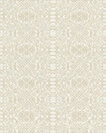 Neutral Cream Snake Skin Texture Rug - Cutout View