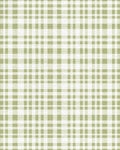 Neutral Simple Plaid Pattern Rug - Cutout View