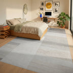 Neutral T Rug - Bedroom View