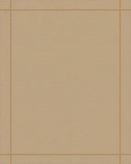 Neutral Tan Geometric Border Rug - Cutout View