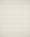 Neutral Tan Subtle Plaid Texture Rug - Cutout View