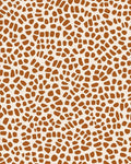Organic Giraffe Spot Pattern Rug - Cutout View
