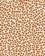 Organic Giraffe Spot Pattern Rug - Cutout View