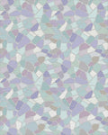 Pastel Stone Mosaic Texture Rug - Cutout View