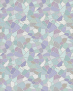 Pastel Stone Mosaic Texture Rug - Cutout View