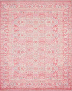 Rose Blossom Medallion Border Rug - Cutout View