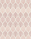 Rose Gold Leaf Arrangement Rug - Cutout View