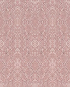 Rose Snake Skin Scales Rug - Cutout View