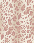 Rosy Pink Leopard Spots Rug - Cutout View