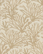Sandy Carmichael Coral Branches Rug - Cutout View