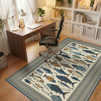 School Of Fish Marine Life Rug - Office View