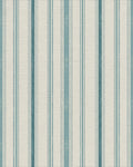 Seaside Coastal Striped Farmhouse Rug - Cutout View