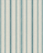 Seaside Coastal Striped Farmhouse Rug - Cutout View