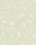 Serene Swirl Abstract Pattern Rug - Cutout View