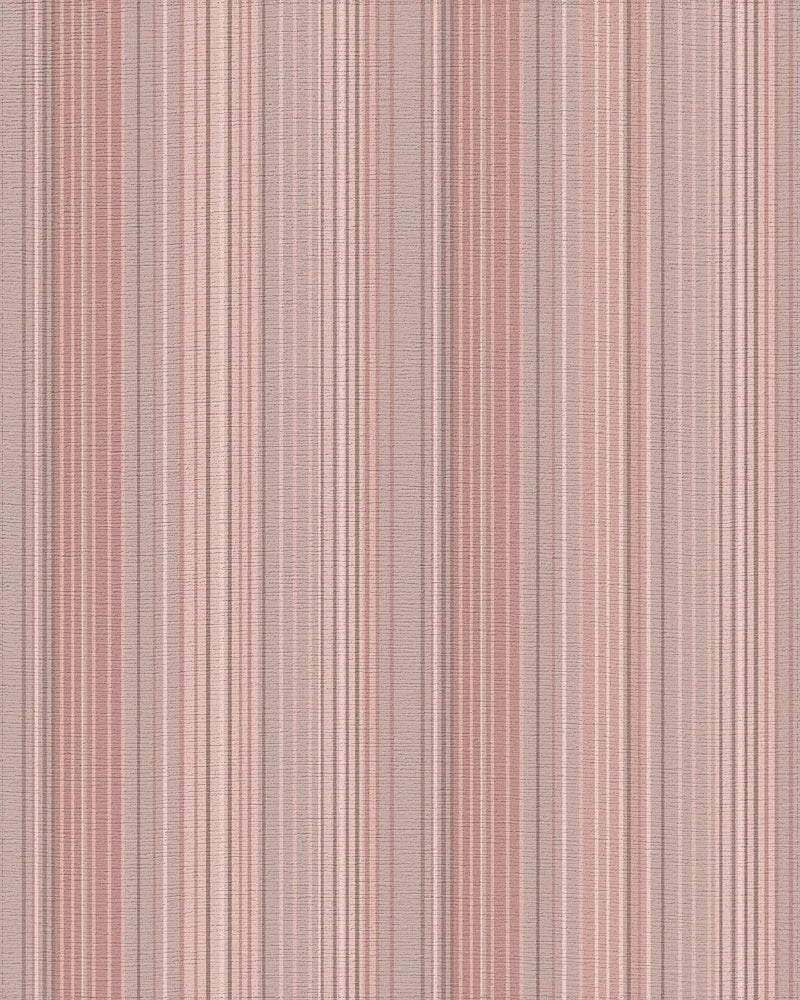 Soft Blush Stripe Textured Rug - Cutout View