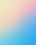 Soft Ombre Gradient Pastel Pink Blue Rug - Cutout View