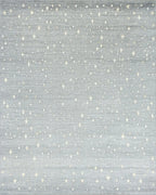 Sparkling Star Patterned Area Rug - Cutout View