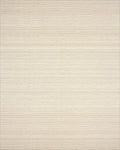 Subtle Beige Horizontal Stripe Rug - Cutout View