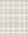 Subtle Beige Plaid Texture Rug - Cutout View