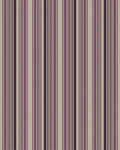 Subtle Plum And Taupe Stripes Rug - Cutout View