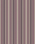 Subtle Plum And Taupe Stripes Rug - Cutout View