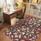 Sweet Hearts And Bows Repetition Rug Office View