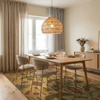 Thunderbird Sun Arrow Southwest Collection Rug Dining Room View
