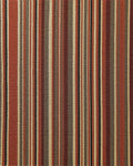Warm Earth Toned Vertical Stripe Rug - Cutout View